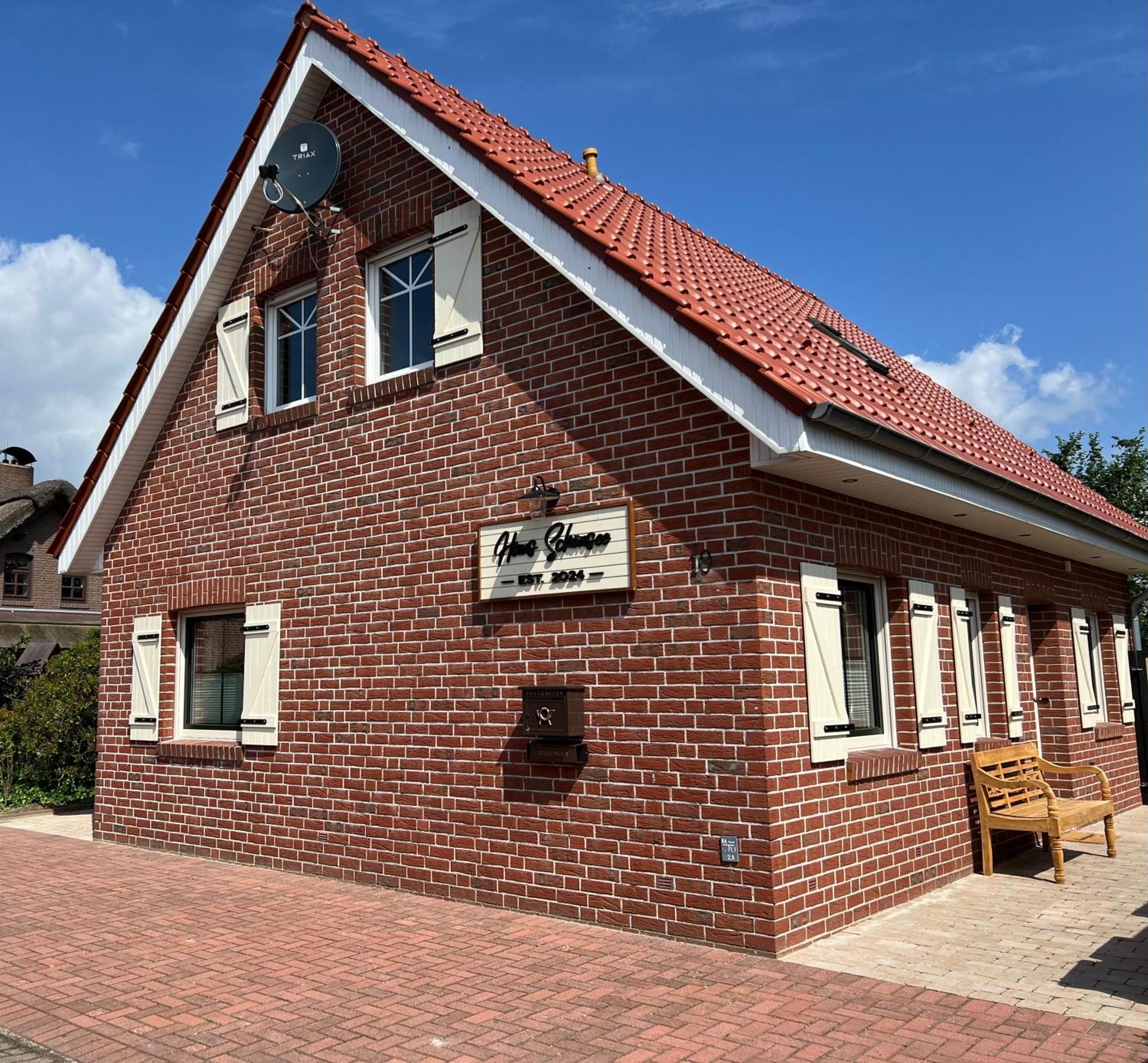 Haus Schoensee Heede Bagian luar foto